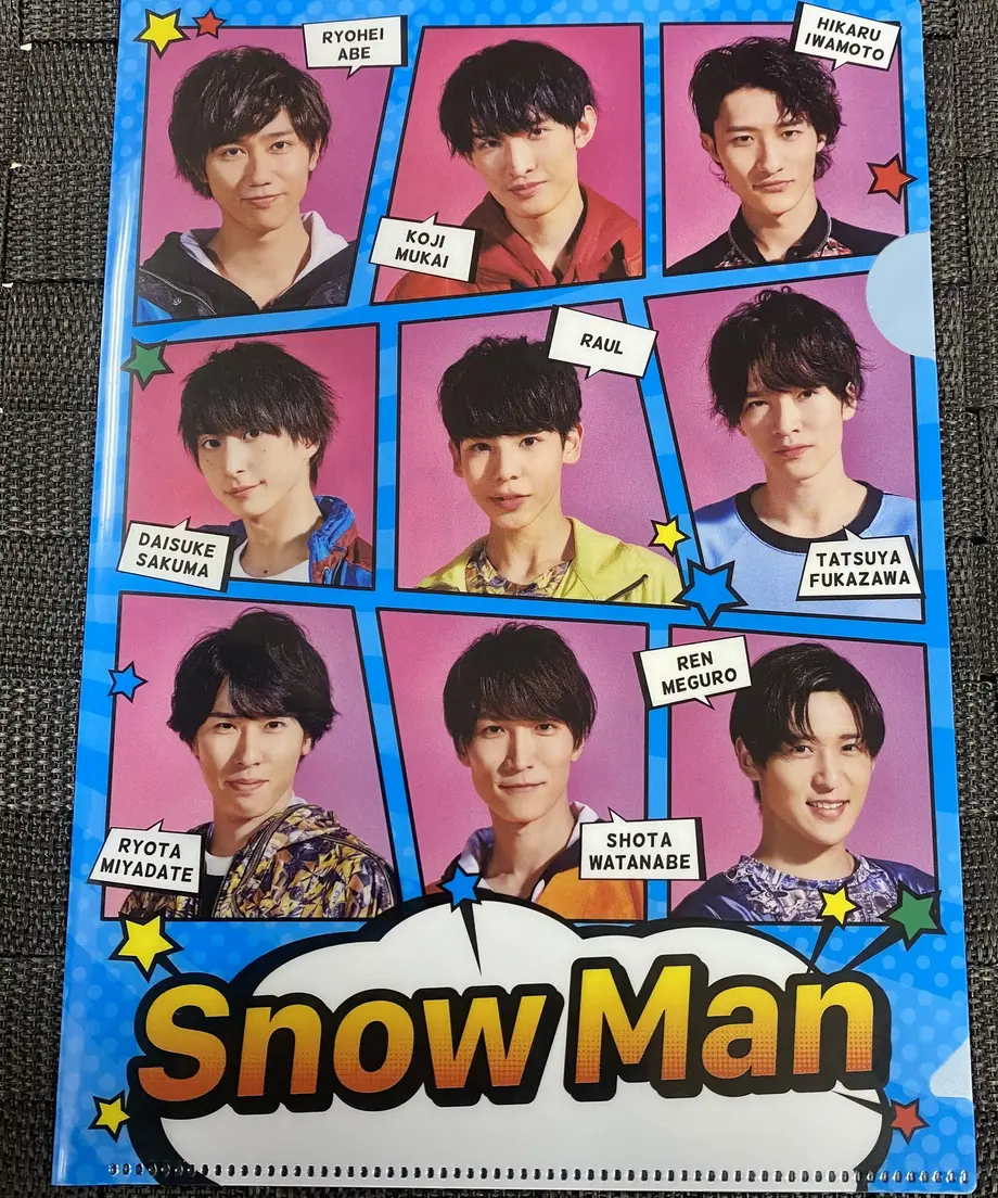 Snowman ミニクリアファイル セブンイレブンコラボ スレ傷有り K Books