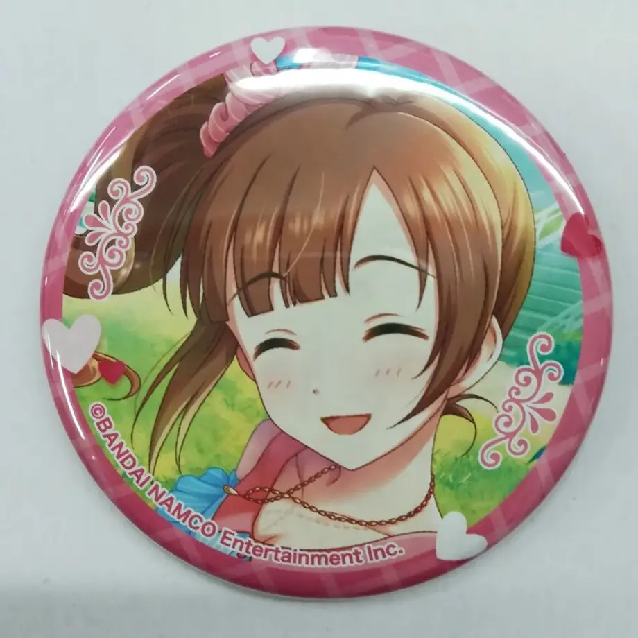 アイドルマスターシンデレラガールズ 五十嵐響子 缶バッジ 恋のhamburg スナック K