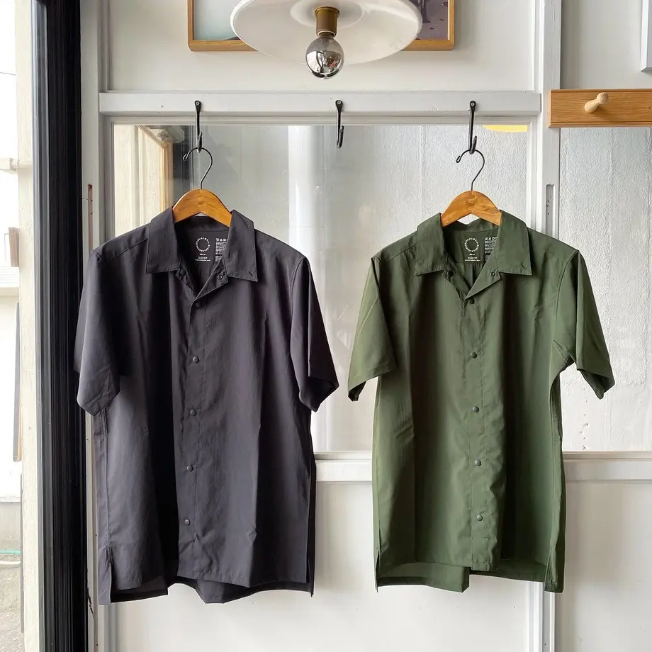 山と道 UL Short Sleeve Shirt - Men ※在庫なし | Les