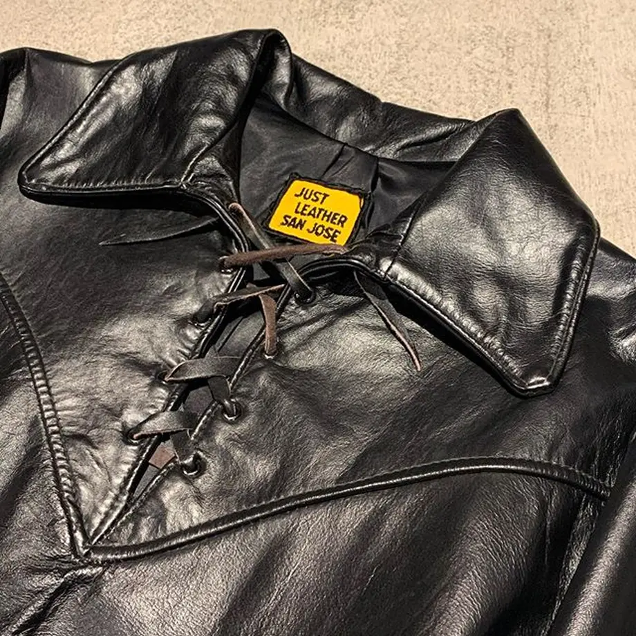 1960's "Just Leather San Jose" Custom Made Leat...