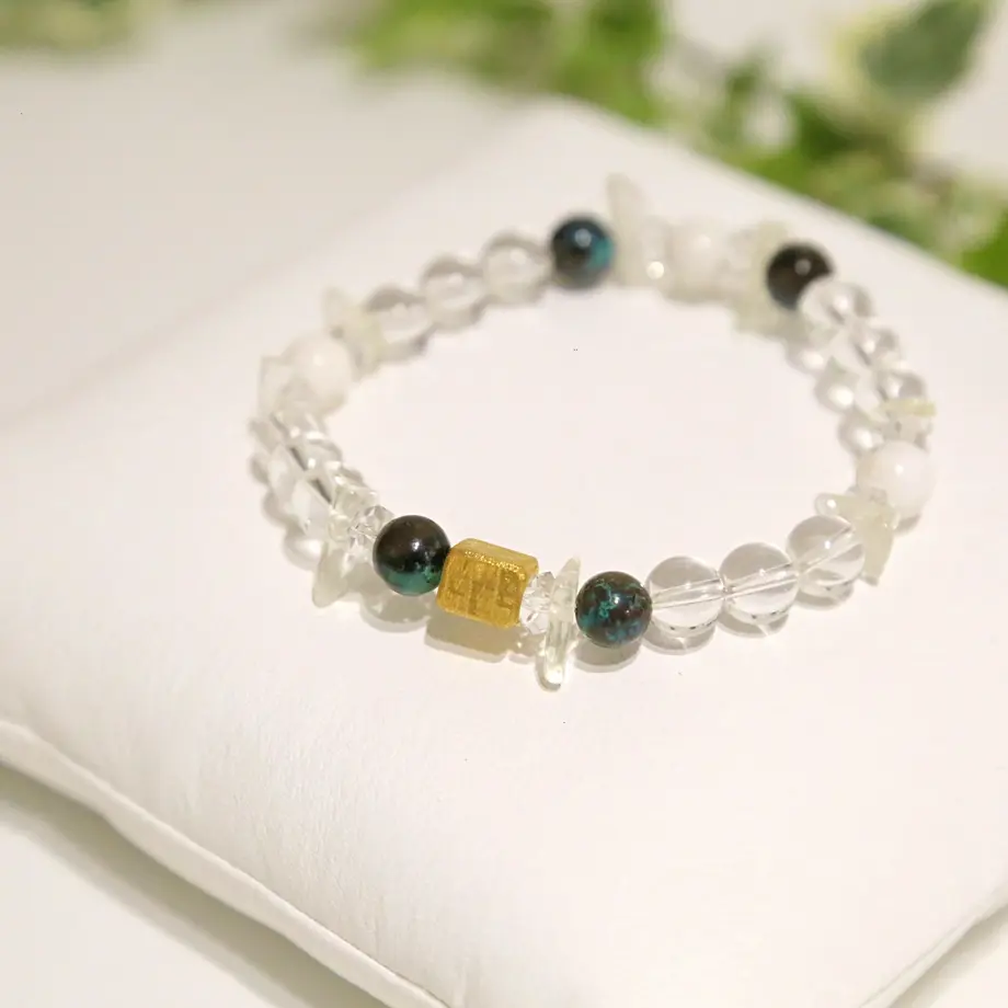 AISUサークルブレスレット✨ 隕石 アクセサリー
