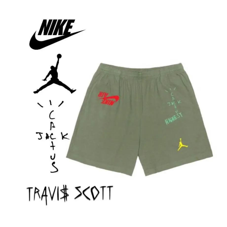 Nike Ã Travis Scott /Cactus Jack JORDAN Shorts 