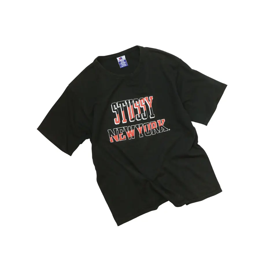 Used Stussy New York T Shirt Daily Dose Qua