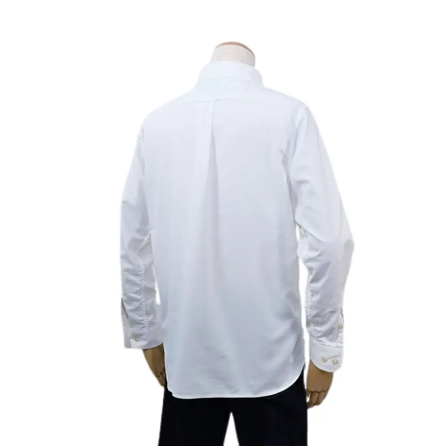 ビッグマイク] オックス BDシャツ 長袖 メンズ (XL， WHITE) - メンズ