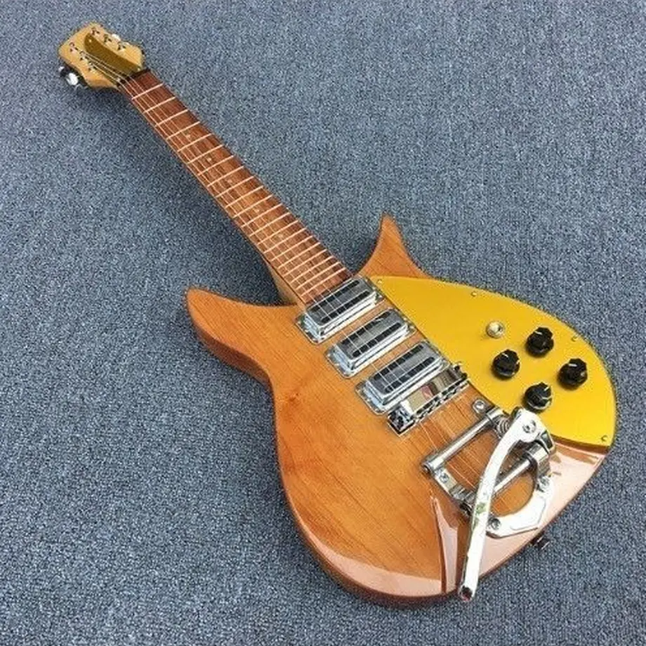 エレキギター リッケンバッカースタイル カエデ ブラウン ...