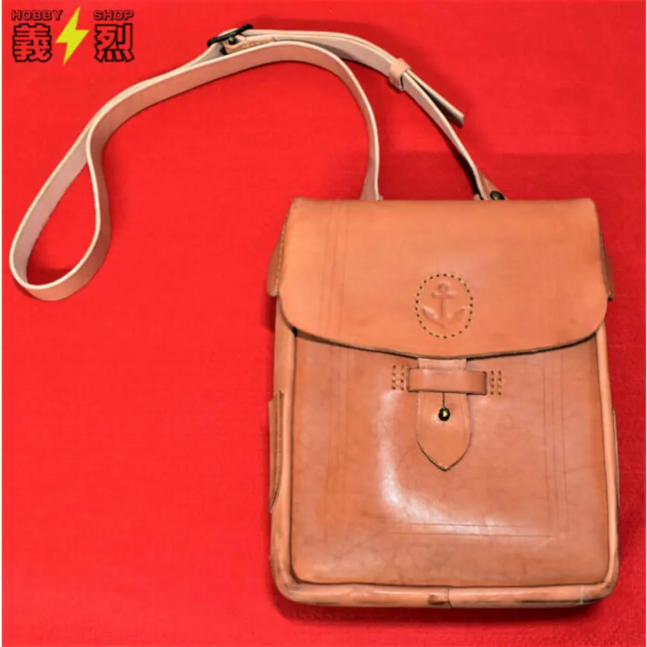 陸上自衛隊 図嚢 警察予備隊・保安隊～陸自初期頃 地図入り 斜革