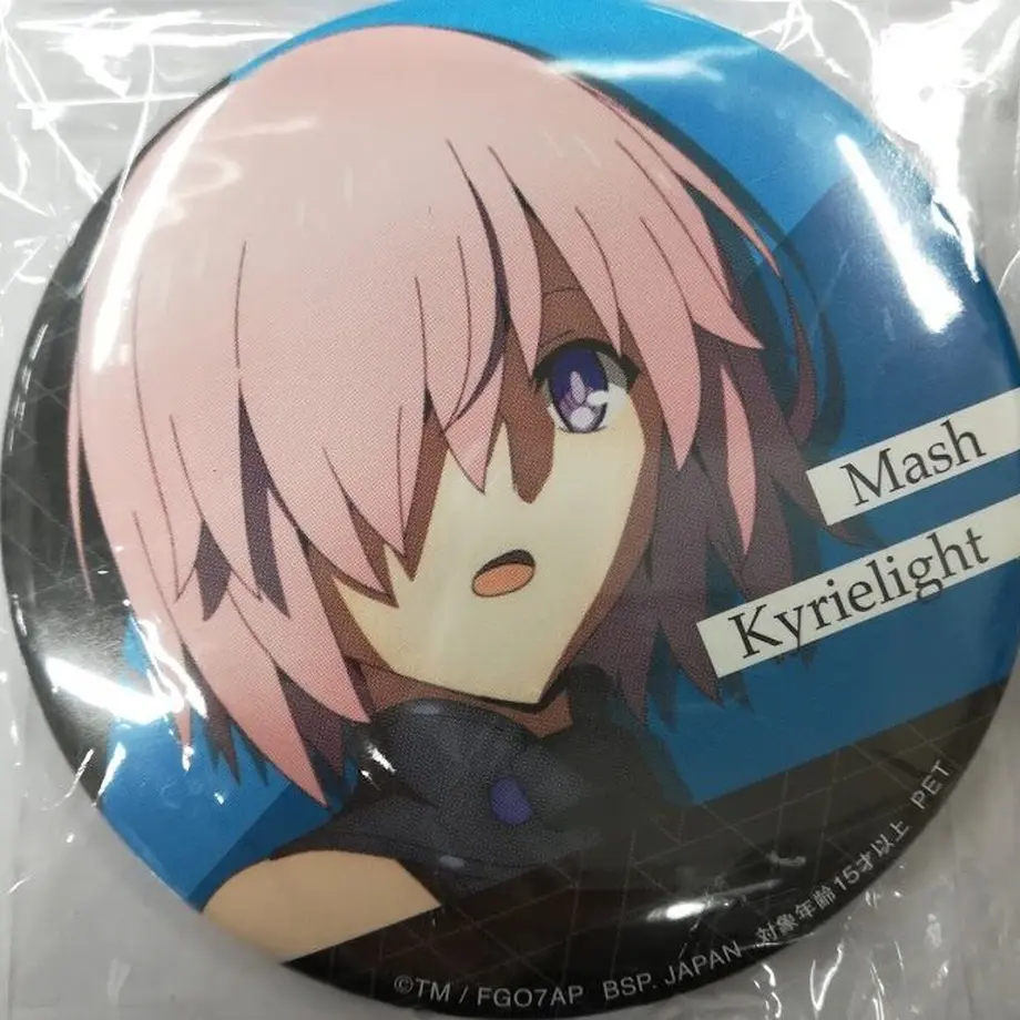 Fate Fgo マシュ キリエライト 缶バッジ K Books 池袋 ２次元グッズ通販