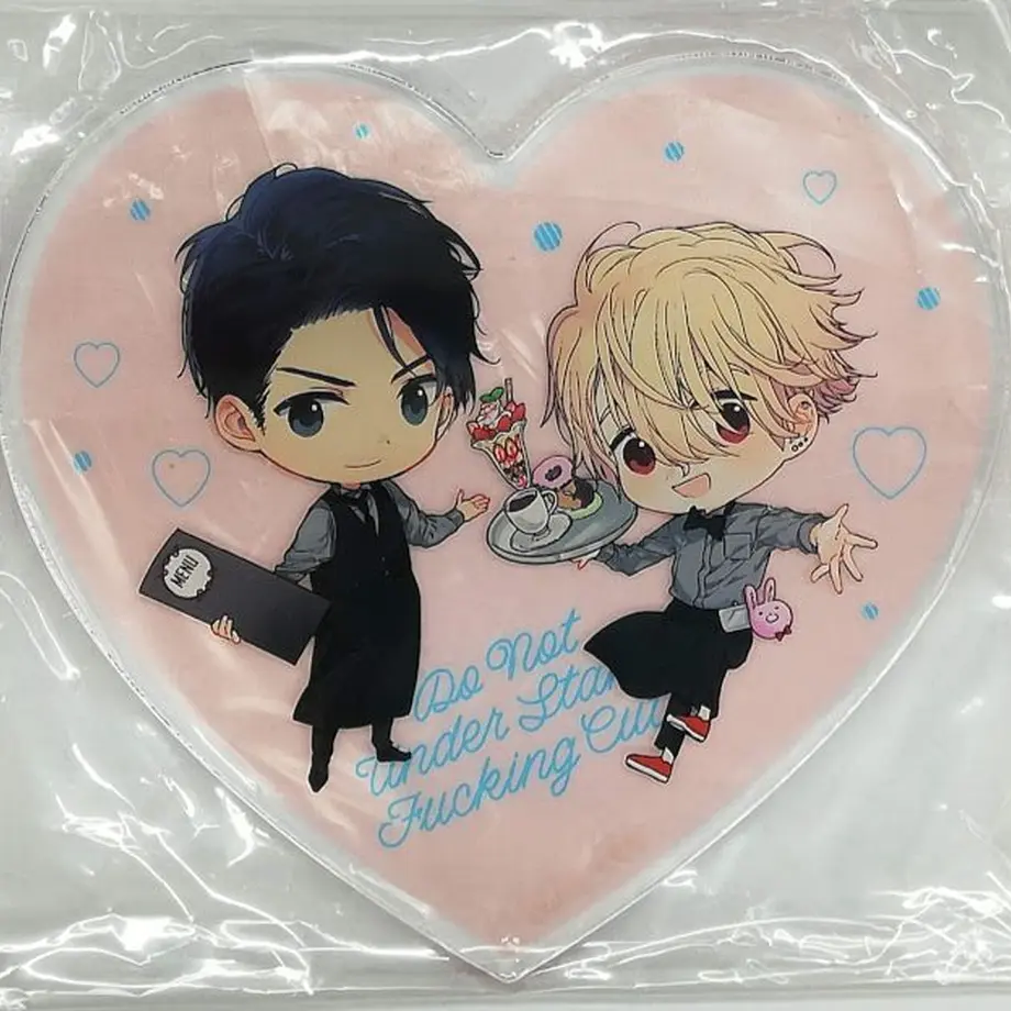 おわる おわる先生ギャラリー カフェ Cutie Cafe アクリルコースター Blグッズ