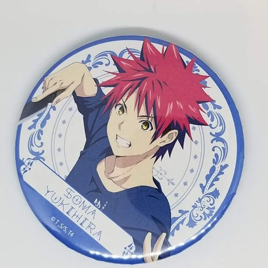 食戟のソーマ 幸平創真 グラフアート 缶バッジ K Books 池袋 ２次元グッズ通販