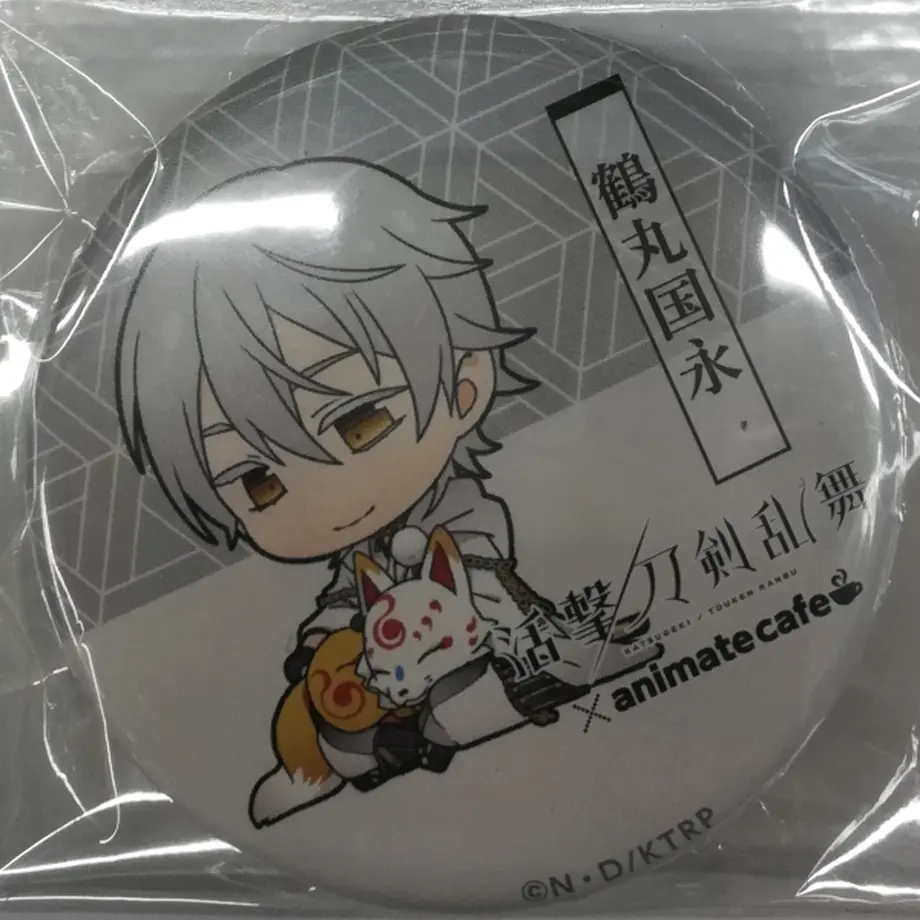 刀剣乱舞 鶴丸国永 缶バッジ K Books 池袋 2次元グッズ通販 刀剣乱舞 鶴丸国永 缶バッジ K Books 池袋 2次元グッズ通販