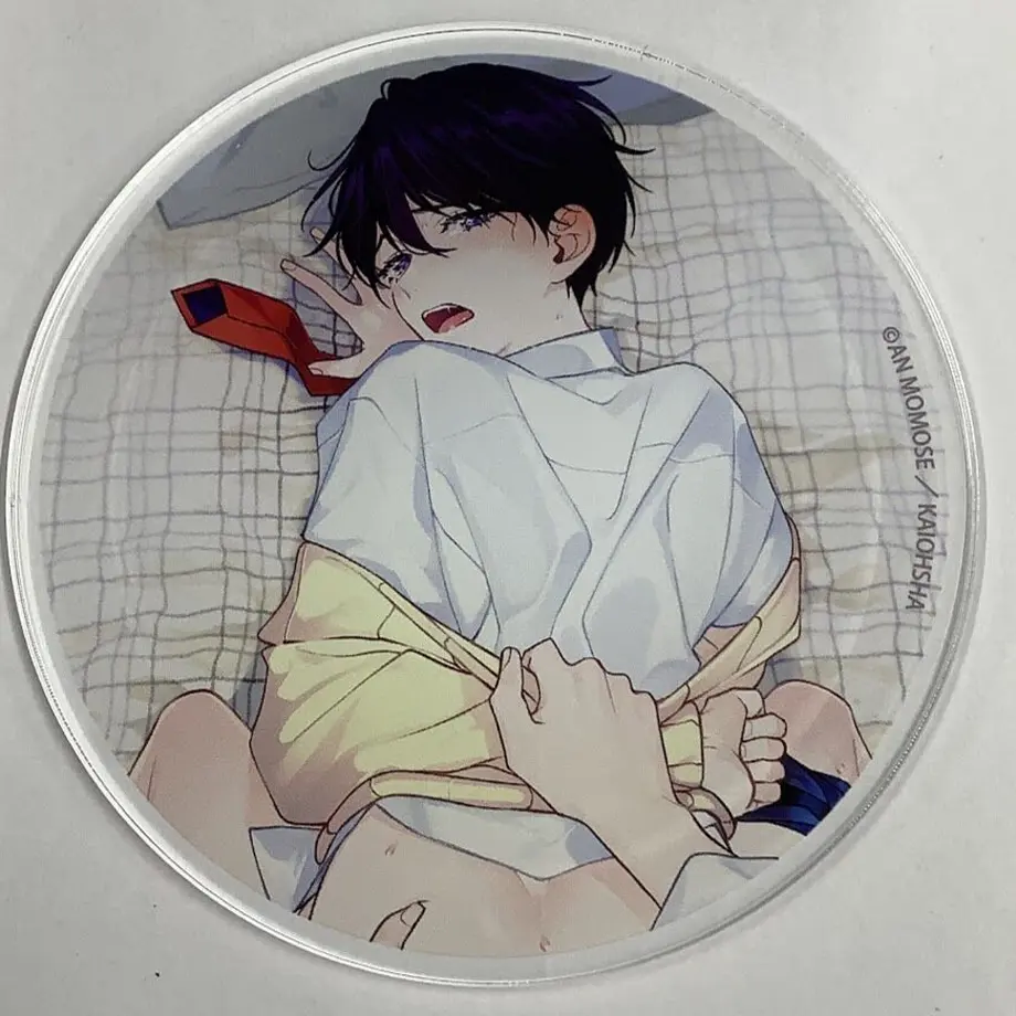 百瀬あん ナカまであいして グラッテ アクリルコースター 楪 郁巳 Blグッズ K