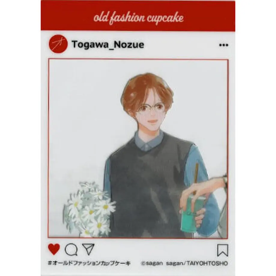 佐岸左岸 オールドファッションカップケーキ ステラマップカフェ クリアカード Blグッズ