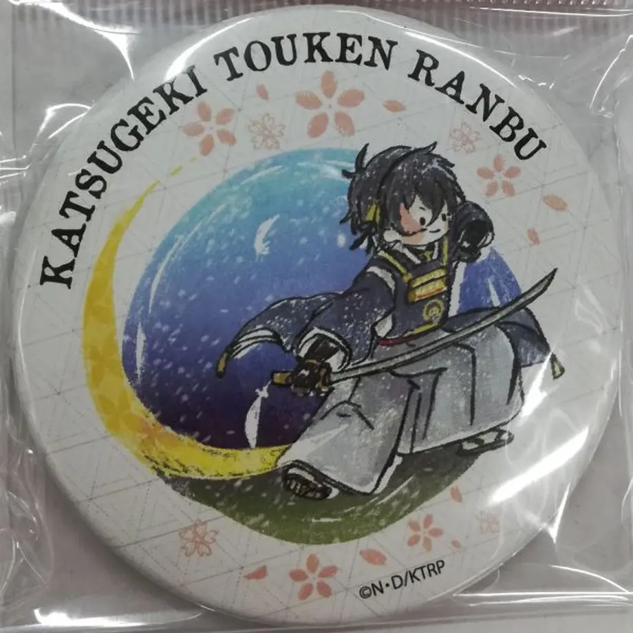 刀剣乱舞 三日月宗近 缶バッジ K Books 池袋 ２次元グッズ通販