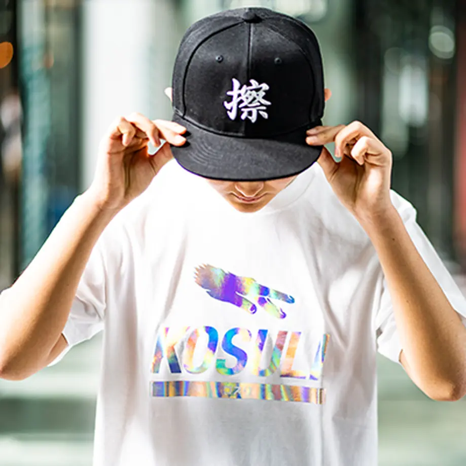 KOSULI SNAP BACK CAP/擦 コスリ スナップバック キャップ 帽子 | KO