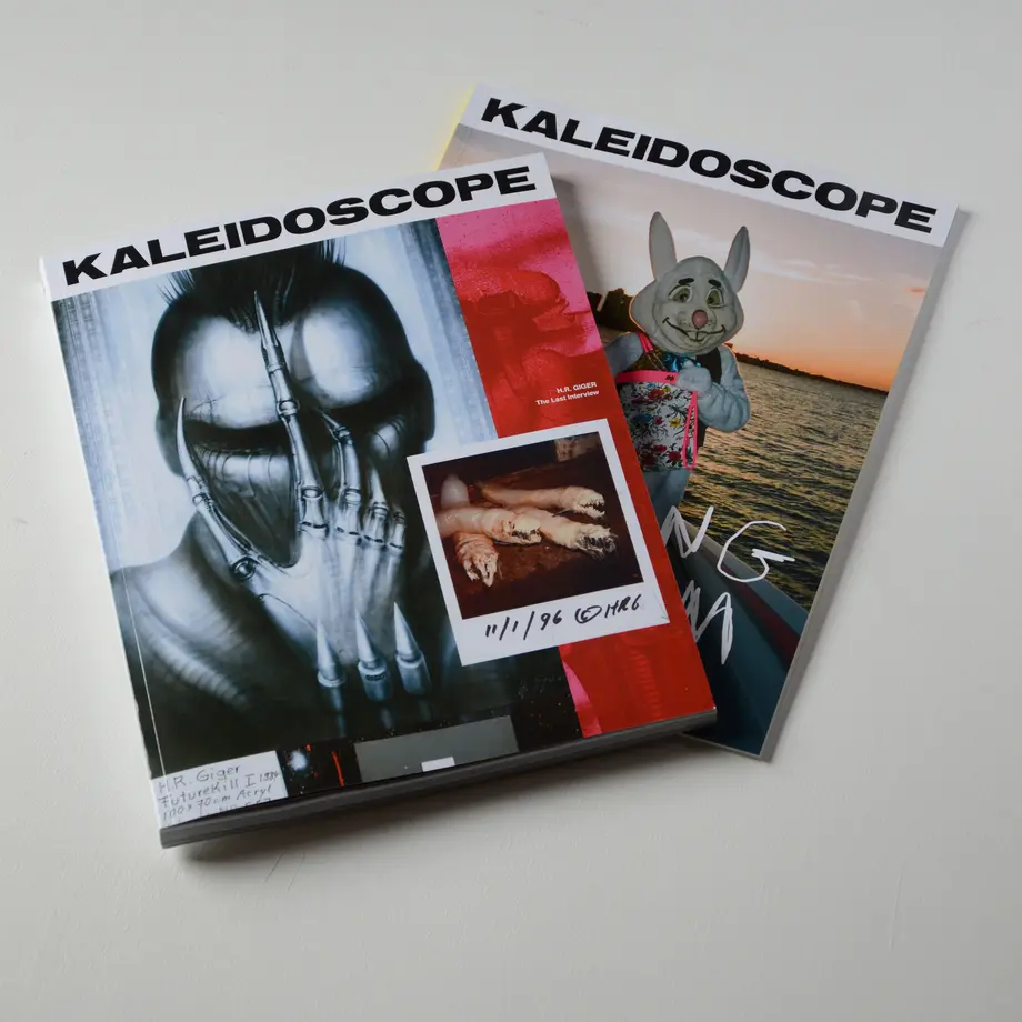 Kaleidoscope Magazine Issue 34 H.R. GIGER kne...