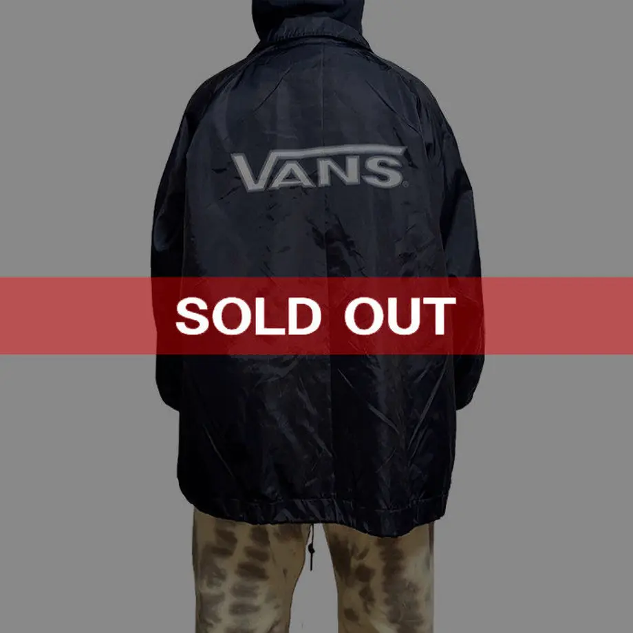 【USED】90'S VANS COACH JACKET KONBINI