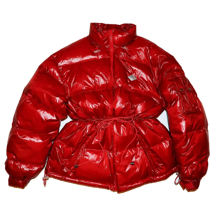 SHINY NYLON DOWN JACKET(RED) | el conductorH ON