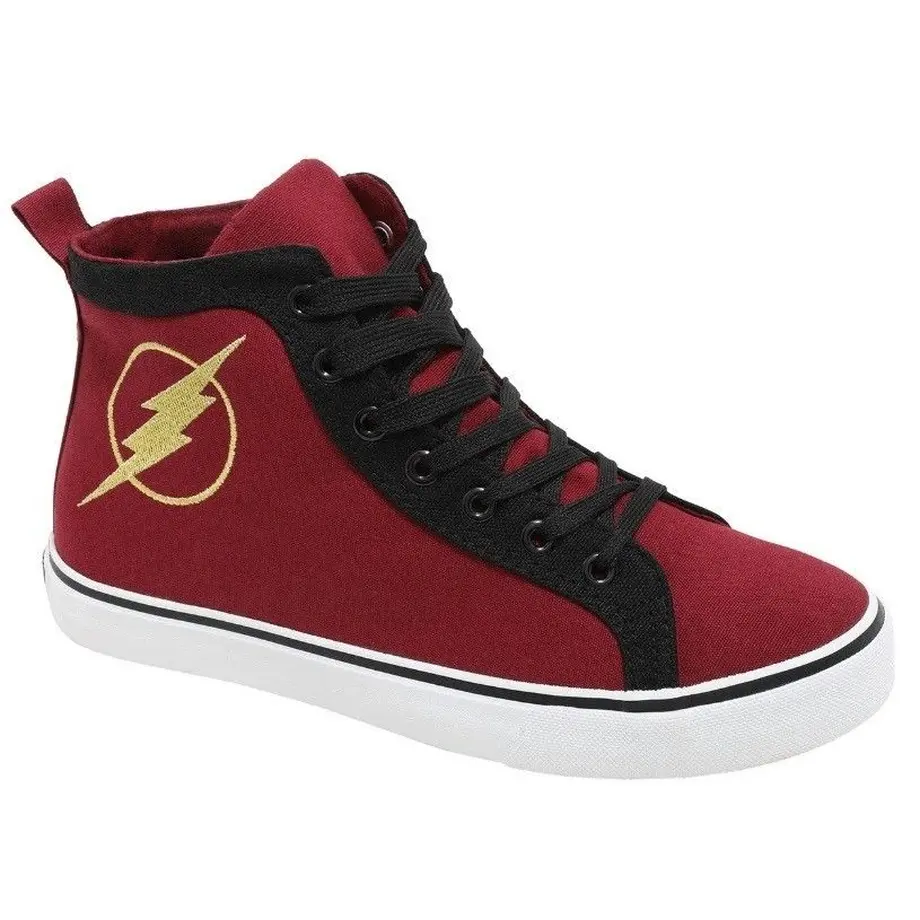 Usa直輸入 Dcコミックス フラッシュ ハイトップ スニーカー ハイカット シューズ 靴