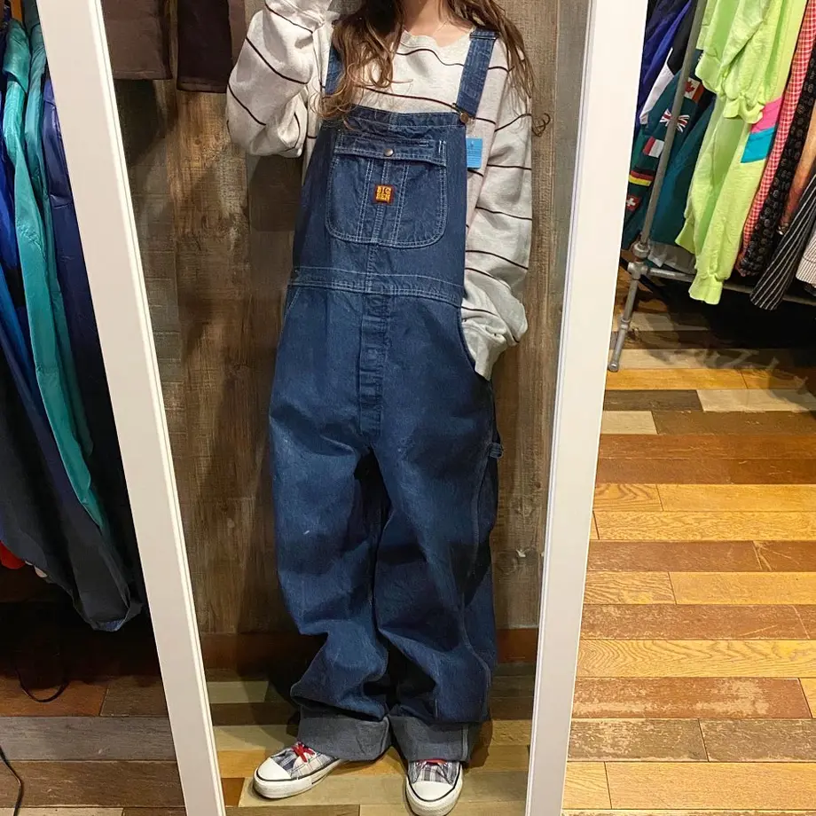 日本販売店 BabyB´gosh/ USA製オーバーオールデニムショート12m80未 