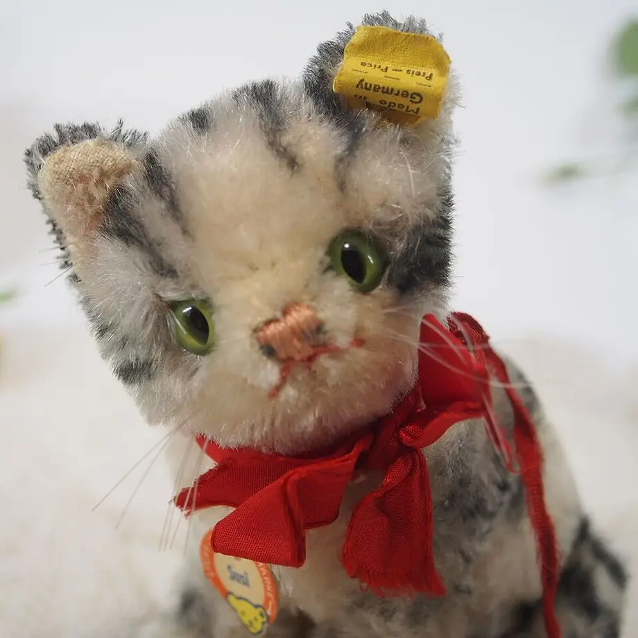 シュタイフ☆Susi Cat 10cm☆(最小サイズ)猫のスージー☆Steiff