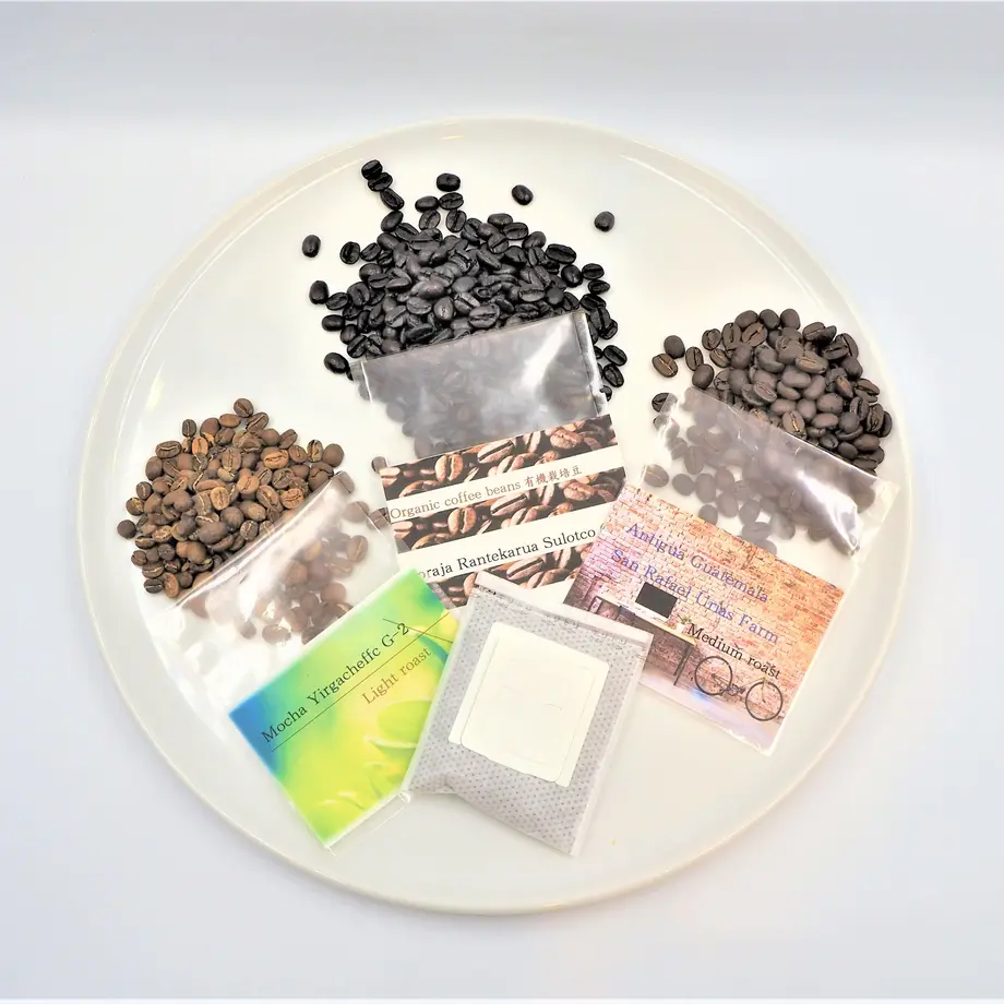【Drip Beans】3 types of Coffee