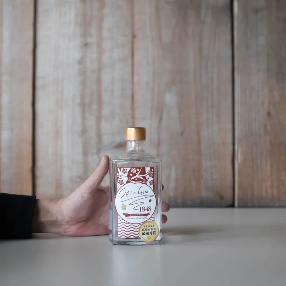 JAPANESE CRAFT GIN ORIGIN 1848 GIN BOTTLE SHOP