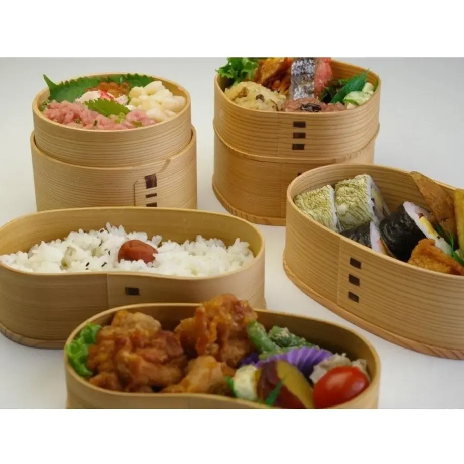 大館工芸社 曲げわっぱ ひな弁当【お弁当箱二段】 YokaNoOtomo