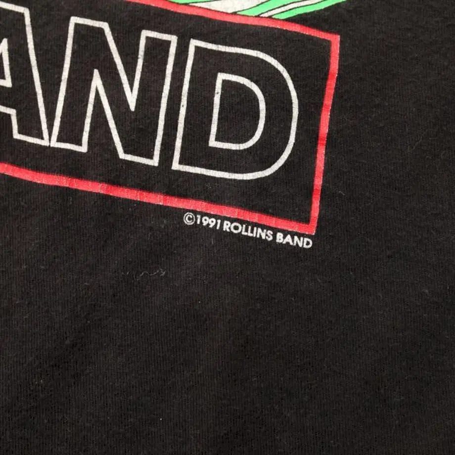 90 S Rollins Band T Shirt Strato
