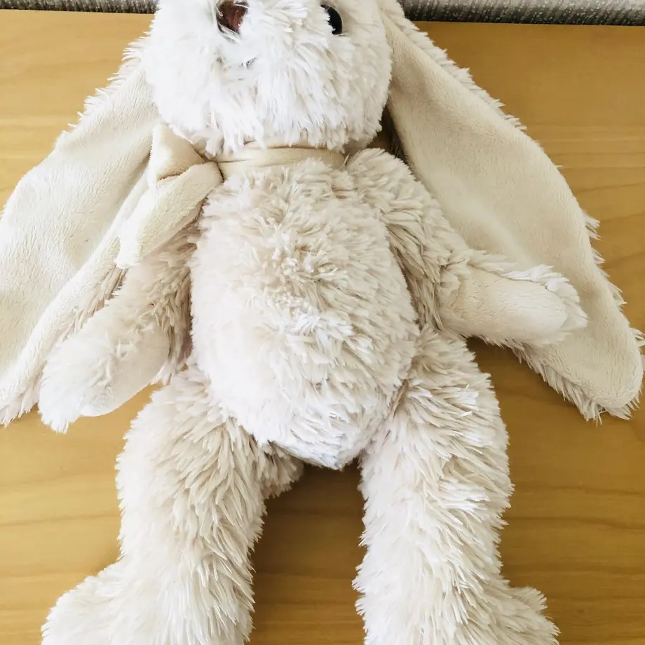 Bukowski/ブコウスキー/ぬいぐるみ/ヴィンテージ/お耳の長いウサギさん/アイボリー