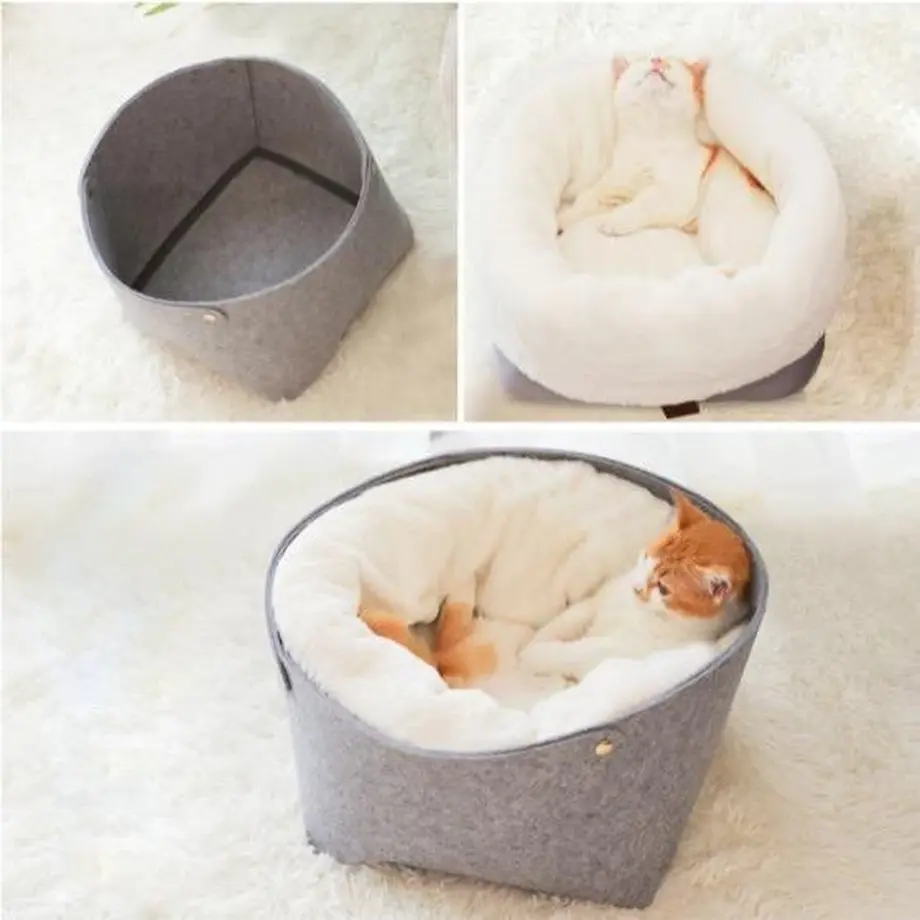 猫のベッド 猫ハウスペット 猫ちゃん、ワンちゃんのソフトで快適な冬用のお家_Sサイズ 輸入... 猫のベッド 猫ハウスペット 猫ちゃん、ワンちゃんのソフトで快適な冬用のお家_Sサイズ 輸入...