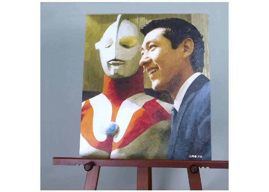 ウルトラマン　キャンバスアート　古谷敏直筆サイン入り　新品　希少 ウルトラマン キャンバスアート 古谷敏直筆サイン入り 新品 希少