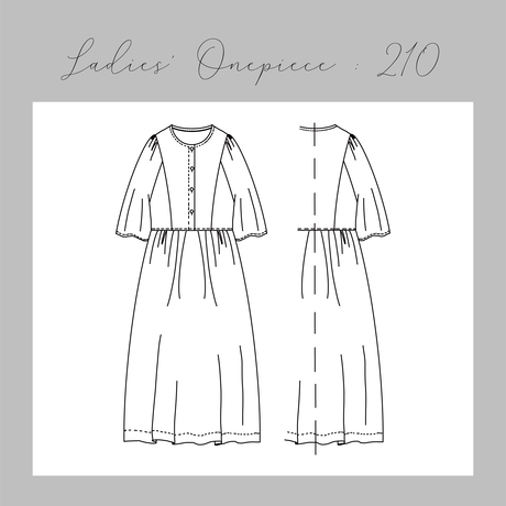 210 ワンピース Ecrina Pattern