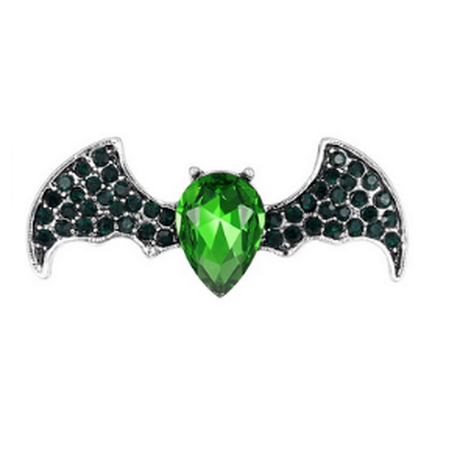 上品なコウモリのラインストーンブローチ Love Bat 上品なコウモリのラインストーンブローチ Love Bat