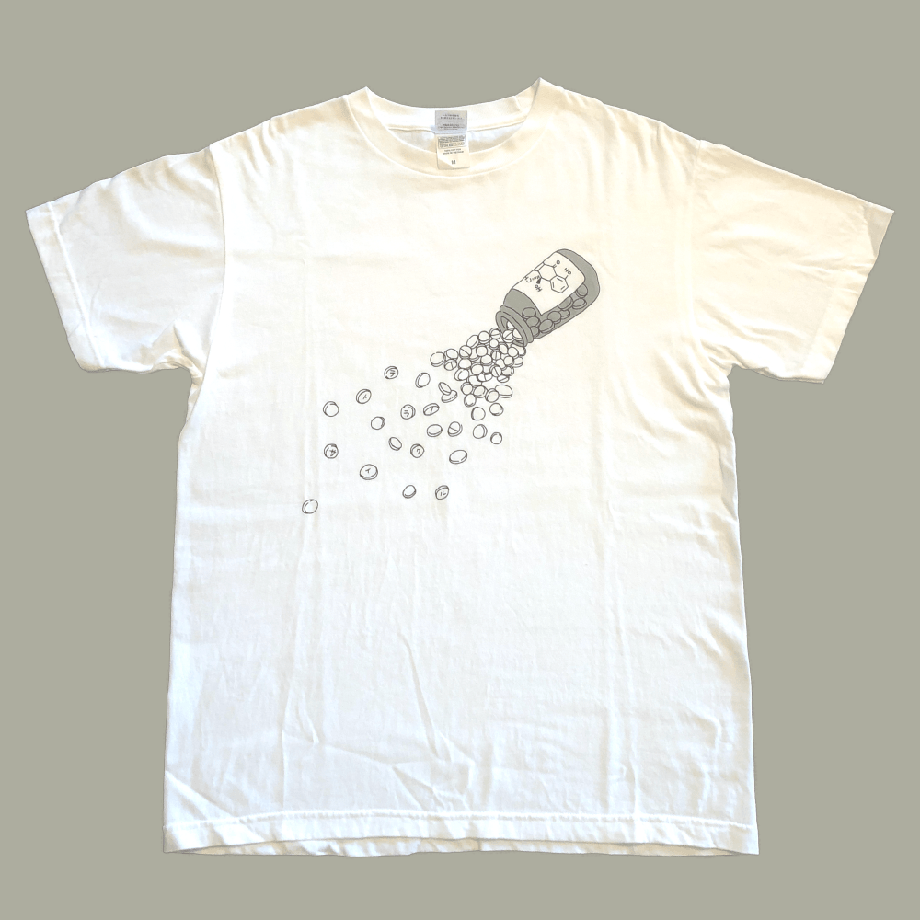 Medicine Bottle T-Shirt [L].