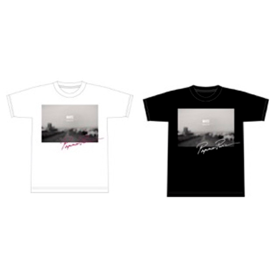 “WHITE” Big silhouette T-shirt WHITE