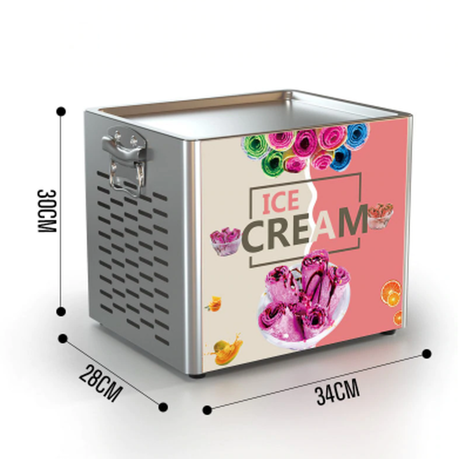 【アイスクリームメーカー】 ロールアイス 機械 110V 家庭用 【業務用にも】 | Re-y
