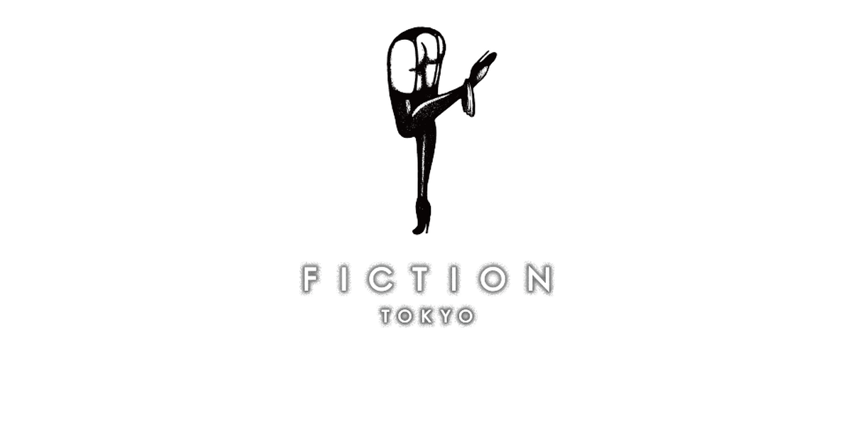 Fiction Tokyo ロゴ刺繍ボンディングフルジップフーディ fiction