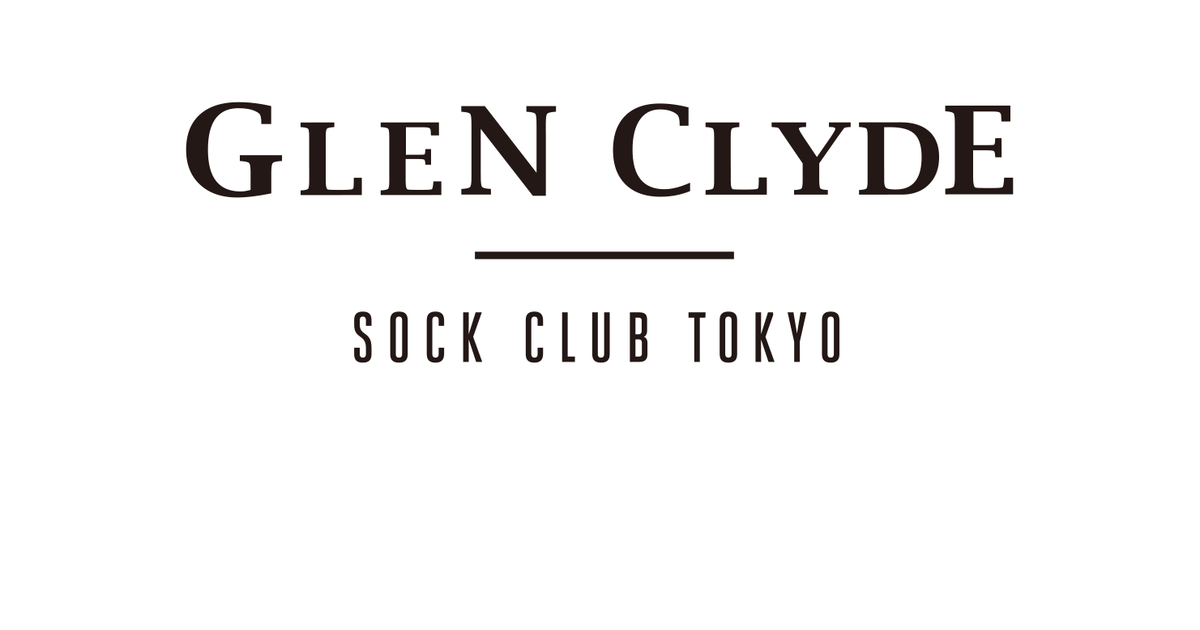 画像はWEBサイトのOGPタグから引用しています GLEN CLYDE SOCKCLUB TOKYO