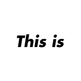 thisis