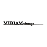 MIRIAM vintage