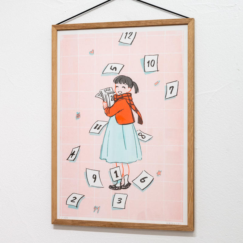 めばち Calendar Room ポスター Gallery Iro Online S