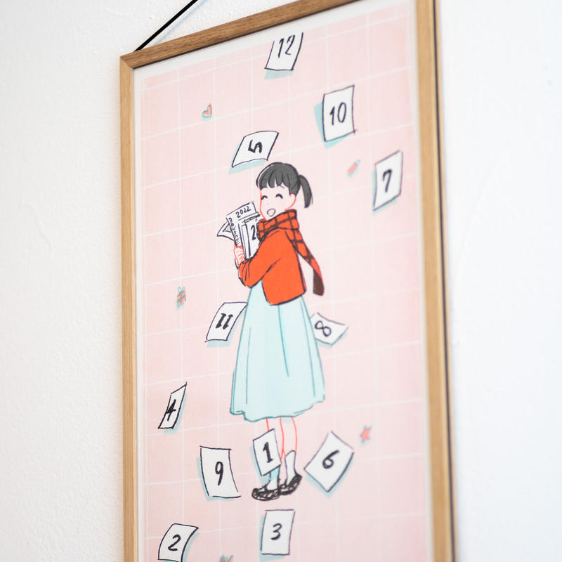 めばち Calendar Room ポスター Gallery Iro Online S
