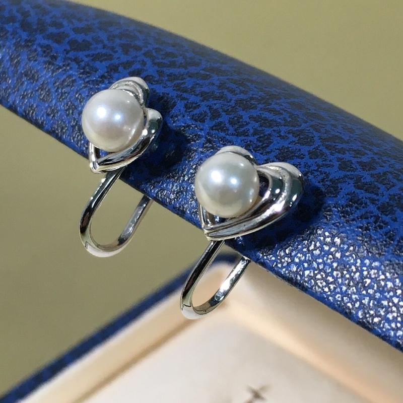 MIKIMOTO ミキモト パール イヤリング シルバー | 1010 SELECT