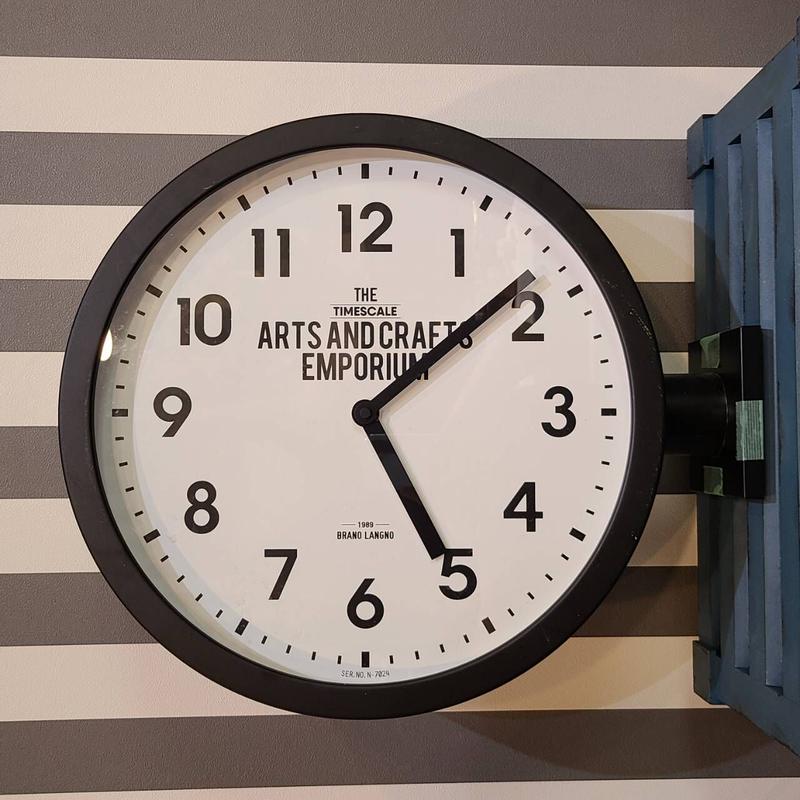 ロベストン 両盤面時計 ダブルフェイスウォールクロック 1010 Select