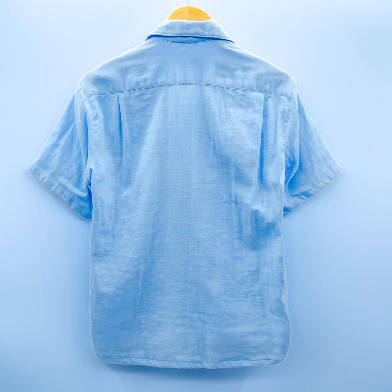 触手ガーゼシャツ the MINDEID 青 触手ガーゼシャツ the MINDEID 青