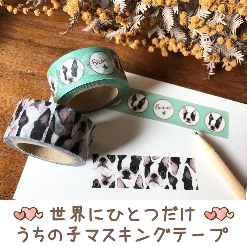 うちの子グッズ マスキングテープ 5m 14 Libre