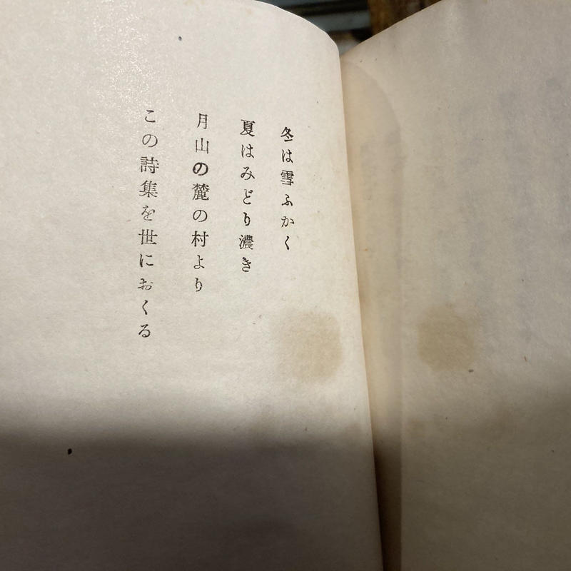 丸山薫詩集 北國 弐拾db通信販売所