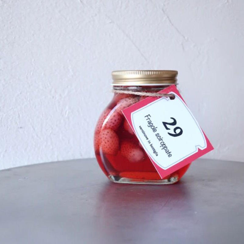 いちごシロップ 3 12発売 29 In Bottiglia