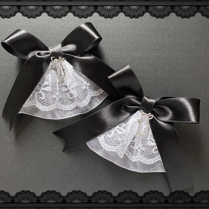 うさぎ ヘアクリップ まゆりん 396コラボ 396 Micro