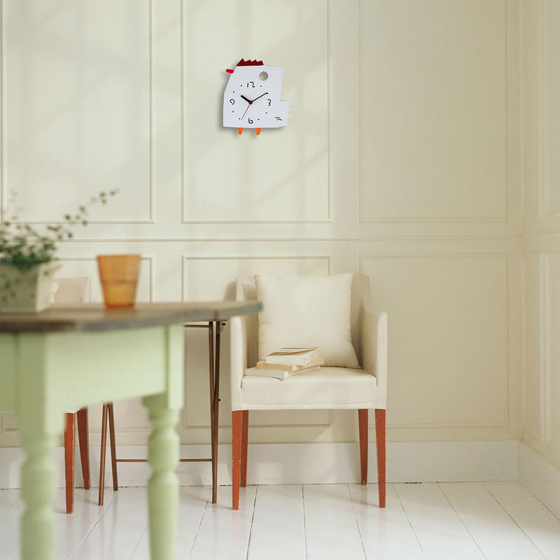 絵本作家 五味太郎 オリジナル時計 クロック にわとり 五味太郎 アネックス ショップ